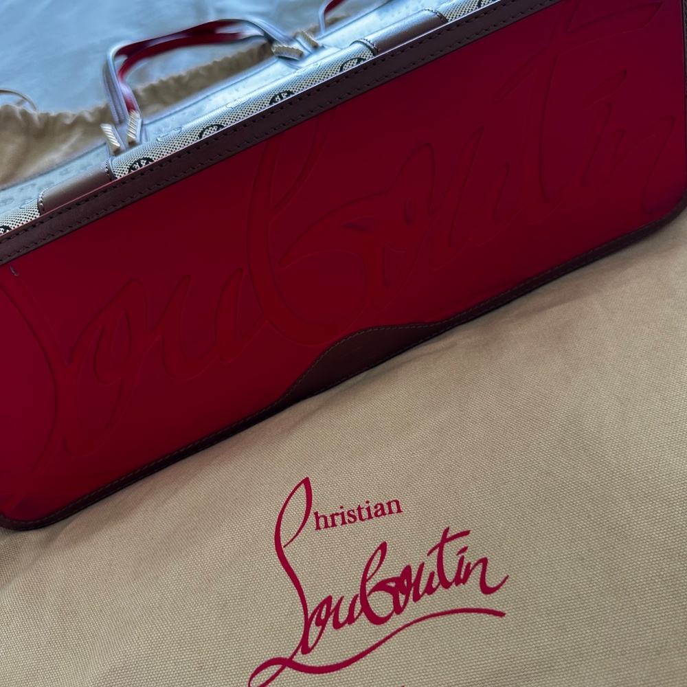 Christian Louboutin Large Cabata Loile Endt Peace N Love Tote - Picture 2 of 3
